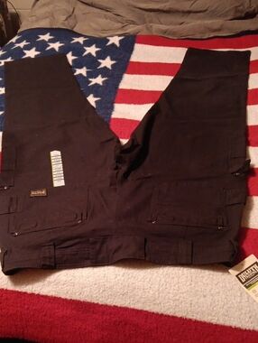 Duluth Trading Co Black Men's Cargo Work Pants